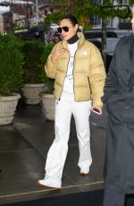 GAL GADOT Arrives Back at Her Hotel in New York 04/29/2023