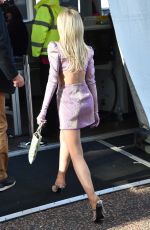 GEORGIA TOFFOLO Arrives at Eurovision Final in Liverpool 05/13/2023
