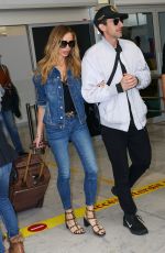 GEORGINA CHAPMAN and Adrien Brody Arrives at Nice Airport 05/20/2023