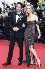 GEORGINA CHAPMAN and Adrien Brody at Asteroid City Premiere at 76th Annual Cannes Film Festival 05/23/2023