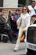 GERI HALLIWELL Leaves Corinthia Hotel in London 05/16/2023