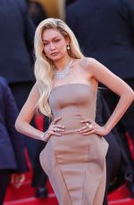 GIGI HADID at Firebrand Premiere at 76th Cannes Film Festival 05/21/2023