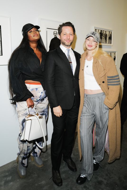 GIGI HADID at Gagosian Celebrates Avedon 100 at Gagosian Gallery in New York 05/04/2023