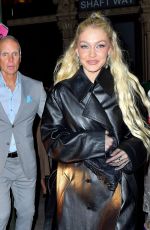 GIGI HADID Leaved Met Gala Afterparty in New York 05/01/2023