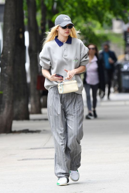 GIGI HADID Out and About in New York 05/05/2023 