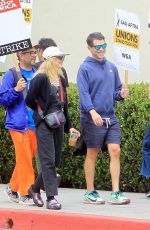GILLIAN JACOBS Shows Her Support at WGA Strike in Hollywood 05/11/2023
