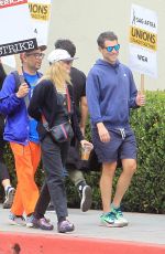 GILLIAN JACOBS Shows Her Support at WGA Strike in Hollywood 05/11/2023