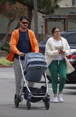GINA RODRIGUEZ and Joe LoCicero Out wth Theri Baby in Marina Del Rey 05/26/2023