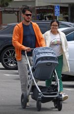 GINA RODRIGUEZ and Joe LoCicero Out wth Theri Baby in Marina Del Rey 05/26/2023