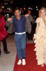 GLORIA FONTS SUAREZ Arrives at F1 Carbone Beach Party in Miami 05/06/2023