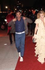 GLORIA FONTS SUAREZ Arrives at F1 Carbone Beach Party in Miami 05/06/2023