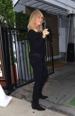 GOLDIE HAWN Arrives at Giorgio Baldi in Santa Monica 05/20/2023