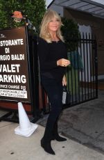 GOLDIE HAWN Arrives at Giorgio Baldi in Santa Monica 05/20/2023