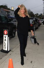 GOLDIE HAWN Arrives at Giorgio Baldi in Santa Monica 05/20/2023