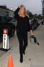 GOLDIE HAWN Arrives at Giorgio Baldi in Santa Monica 05/20/2023