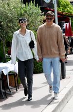 GRACE ELIZABETH Out with Her Boyfriend in Cannes 05/18/2023