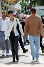 GRACE ELIZABETH Out with Her Boyfriend in Cannes 05/18/2023