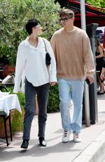 GRACE ELIZABETH Out with Her Boyfriend in Cannes 05/18/2023
