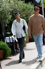 GRACE ELIZABETH Out with Her Boyfriend in Cannes 05/18/2023