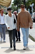 GRACE ELIZABETH Out with Her Boyfriend in Cannes 05/18/2023