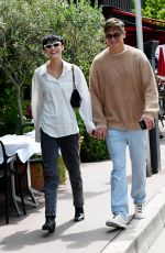 GRACE ELIZABETH Out with Her Boyfriend in Cannes 05/18/2023