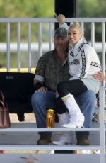 GWEN STEFANI and Blake Shelton at Her Son