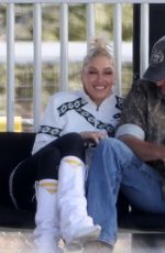 GWEN STEFANI and Blake Shelton at Her Son