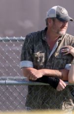 GWEN STEFANI and Blake Shelton at Her Son