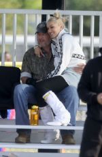 GWEN STEFANI and Blake Shelton at Her Son