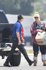 GWEN STEFANI Arrives at Airport in Los Angeles 05/28/2023