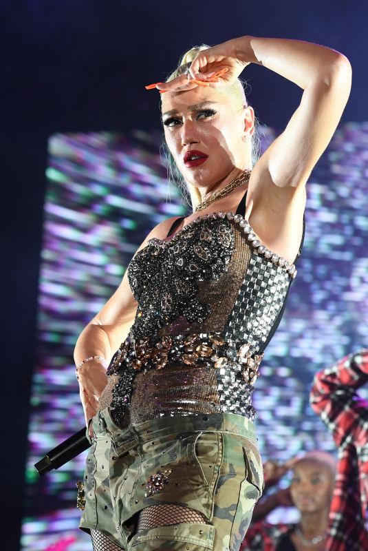 GWEN STEFANI Performs at Dreyfoos School of the Arts in West Palm Beach 04/29/2023