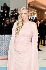 GWENDOLIN CHRISTIE at 2023 Met Gala Celebrating Karl Lagerfeld: A Line of Beauty in New York 05/01/2023