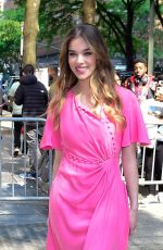 HAILEE STEINFELD Arrives at Live with Kelly and Mark 05/24/2023