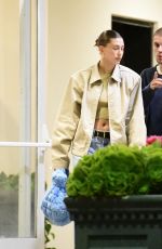 HAILEY and Justin BIBEBER on a Date Night in Hollywood 05/04/2023