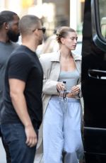 HAILEY and Justin BIEBER Out in New York 05/14/2023
