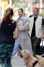HAILEY and Justin BIEBER Out in New York 05/14/2023