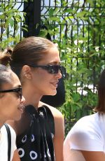 HAILEY BIEBER and LORI HARVEY Out for Lunch in Los Angeles 04/29/2023