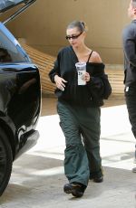 HAILEY BIEBER Leaves a Meeting at Office Building in Beverly Hills 05/02/2023