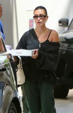 HAILEY BIEBER Leaves a Meeting at Office Building in Beverly Hills 05/02/2023