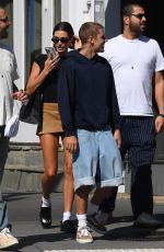 HAILEY BIEBER Out with Friends in New York 05/10/2023