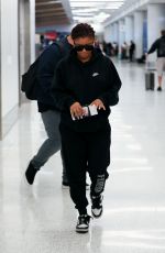 HALLE BAILEY Arrives at Airport in Los Angeles 05/20/2023