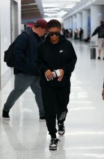 HALLE BAILEY Arrives at Airport in Los Angeles 05/20/2023