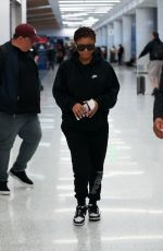 HALLE BAILEY Arrives at Airport in Los Angeles 05/20/2023