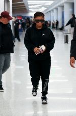 HALLE BAILEY Arrives at Airport in Los Angeles 05/20/2023