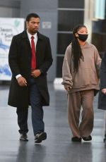 HALLE BAILEY Arrives at JFK Airport in New York 04/29/2023