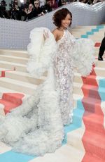 HALLE BAILEY at 2023 Met Gala Celebrating Karl Lagerfeld: A Line of Beauty in New York 05/01/2023