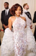 HALLE BAILEY at 2023 Met Gala Celebrating Karl Lagerfeld: A Line of Beauty in New York 05/01/2023