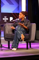 HALLE BAILEY at Siriusxm Hollywood Studio in Los Angeles 05/04/2023