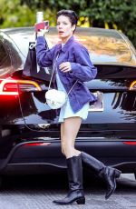 HALSEY Arrives at Her Home After Shopping at Chanel Store in Los Angeles 05/05/2023
