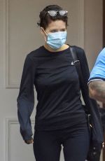 HALSEY Leaves Epione Cosmetic Dermatology Center in Beverly Hills 05/19/2023